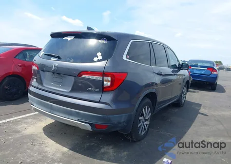 2019 Honda Pilot Ex-L z USA, uszkodzony, nr VIN 5FNYF6H56KB043055